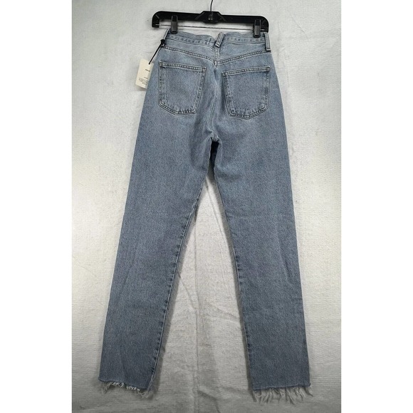 Agolde Criss Cross Straight Jeans Size 24 in Dimension - Picture 5 of 11